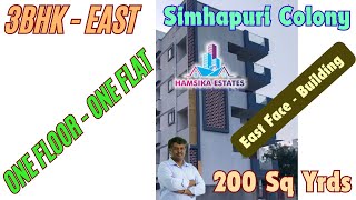 Individual 3BHK East Face Flat Building Sale in Hyderabad | 3BHK East Face Flats in Hyderabad