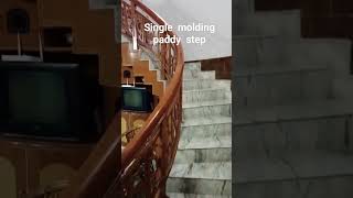 Single Molding stairs #shortvideo #viralvideo #youtubevideo ||Mangal Marvel fitting