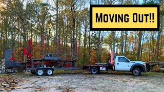 Timberwolf Pro HD XL Firewood Processor - Moving Day