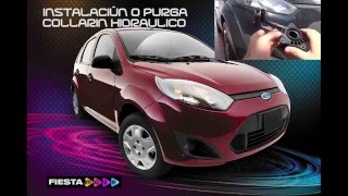 Como Instalar o Purgar Collarin Hidraulico Ford Fiesta