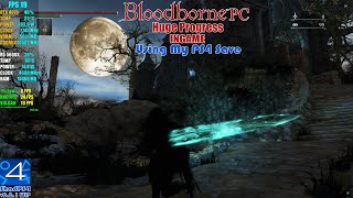 Bloodborne PC With PS4 Save - Huge Progress - ShadPS4 (PS4 Emulator) v0.2.1 WIP