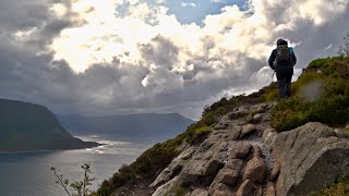 Tolle Wanderung auf den Sukkertoppen (314m) bei Ålesund