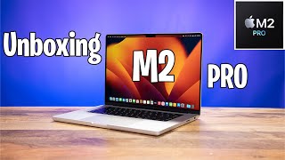 Taking a Look at the Amazing Macbook Pro M2 Pro (2023) - UNBOXING & Initial Setup!