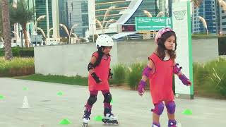 Roller Skating at Sheraton Park Qatar