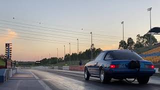 Spot on performance UTR12 rx7 runs pb 9.23 @145mph Sydney jambo 2020 testing