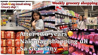 AFTER TWO YEARS NAKAPAG GROCERY ULI SA GERMANY || FAMILY OF 3 YEARLY GROCERY SHOPPING 🛒