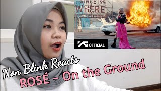 ROSÉ - On the Ground MV Reaction (Non Blink First Time Reaction)