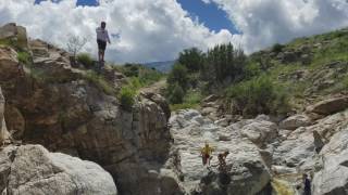 Cliff Jumping near Chiva Falls Redington Pass