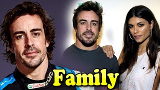 Fernando Alonso Family With Ex Wife and Girlfriend Linda Morselli 2023