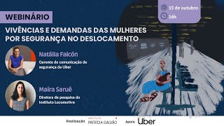 Vivências e demandas das mulheres por segurança no deslocamento