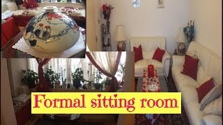 Formal living room reveal || how I style my formal sitting room