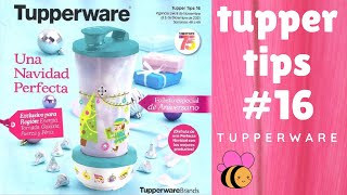 Tupper Tips #16 2021 || regiones: Energía, Tornado, Galaxia, Fuerza, Fenix ||   TUPPERWARE MÉXICO