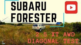 Subaru Forester 2.5 XT AWD Diagonal Test