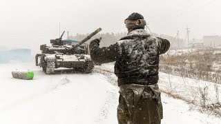 ДНР Жестокие обстрелы Горловки «Ураганом» 26 01 Донецк War in Ukraine