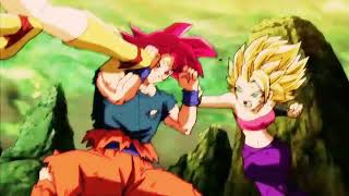 Goku vs kafla (potara fusion)  AMV  black and blue