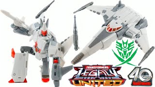 Transformers Legacy United Star Raiders Voyager Class Ferak Review (4K)