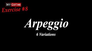 Exercise #8 (Arpeggio) TAB