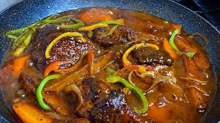 Best Tasting Brown Stewed Chicken, Jamaican Style 🇯🇲