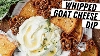 Whipped Goat Cheese (Your New Favorite Appetizer!)