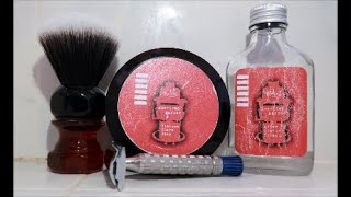 DE shave 12# A Razorock American Barber shave