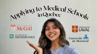 Applying to Medical Schools in Quebec: McGill and University of Montreal | MED-P program