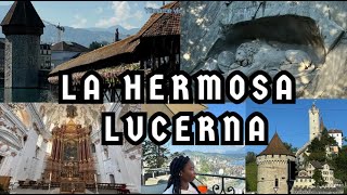 Visitamos la hermosa Lucerna: Puente de madera, monumento del león y más ⛪🌉🏰🏤🦁