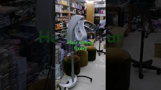 Hair colour fixer machine