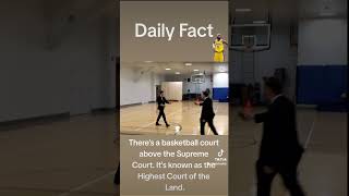 A basketball court in the Supreme court? #law #court #facts