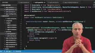 Angular with Firebase course - Quick Chat - 05 Auth Guard