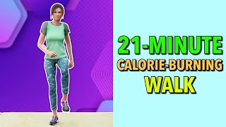 21-Minute Calorie-burning Walk – At Home Exercise