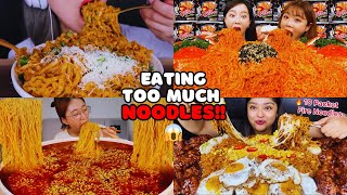 WAY TOO MUCH NOODLES!!😱🔥