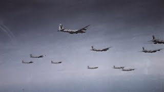 WW2 - Air Raids on Japan [Real Footage in Color]