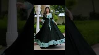 Latest long gown designs ideas 2022//Beautiful Salish gown designs #shorts