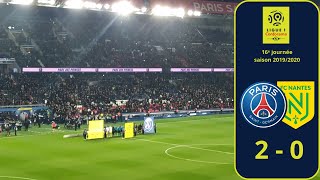 🔴🔵Paris SG 2-0 FC Nantes🟡🟢 [04/12/19] : Entrée des deux équipes 🔥🔥