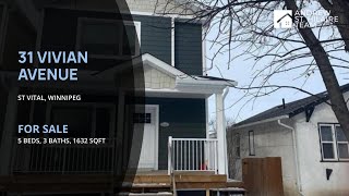 Duplex for Sale | 31 Vivian Avenue | St Vital, Winnipeg