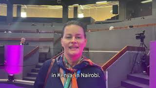 Message from Saskia Schellekens - at the Nairobi Summit