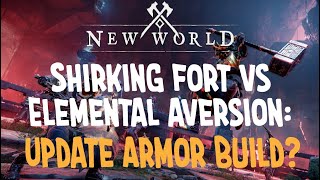 Testing Shirking Fort vs Elemental Aversion: Which perk for your build? | New World Bruiser PVP