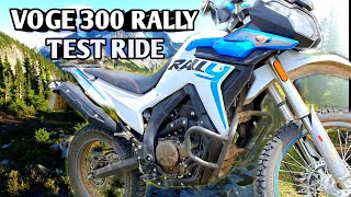 VOGE 300 Rally Test Ride Off Road