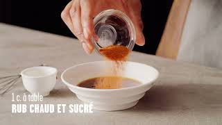 SAUMON GLACÉ À LA CHALEUR DOUCE