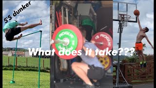 5'5 dunker training week THP strength