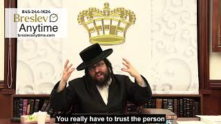 Rabbi Yoel Roth - Don't share your personal issues with anyone