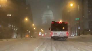 01-17-20 Madison, WI Heavy Snow, Dangerous Travel And Winter Storm Jacob