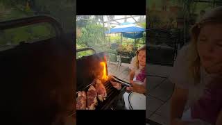 Making steaks 🥩 #steak #carnivore #beef #grill #grilledbeef #cooking #grilledmeat #family #holiday