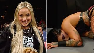 Liv Morgan reacts to major Rhea Ripley injury ahead of WWE RAW in Philadelphia