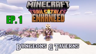 Minecraft 1.20.4 Dungeons and Taverns Mod EP.1 With JEFFERSCRAFT