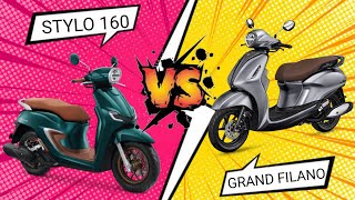 BATTLE STYLO 160 VS GRAND FILANO | FULL KOMPARASI ‼️