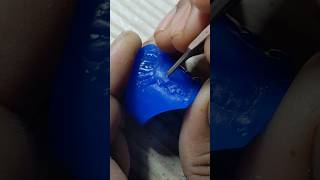 punk style ring wax carving process #shorts #shorts_ #short #shortsviral #shortfeed #shortsyoutube