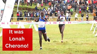 Lonah Cherono won it!This race was competitive