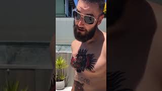 Conor McGregor impersonator is on point! #shorts #viral