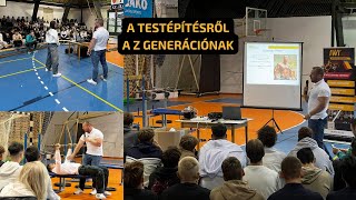 A Testépítés Alapjairól a Z Generációnak - Országjáró Előadássorozatot Indítottunk!